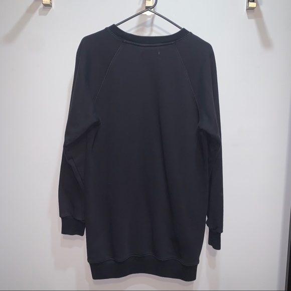 TNA Navia Sweater Dress in BLACK - Picture 5 of 7